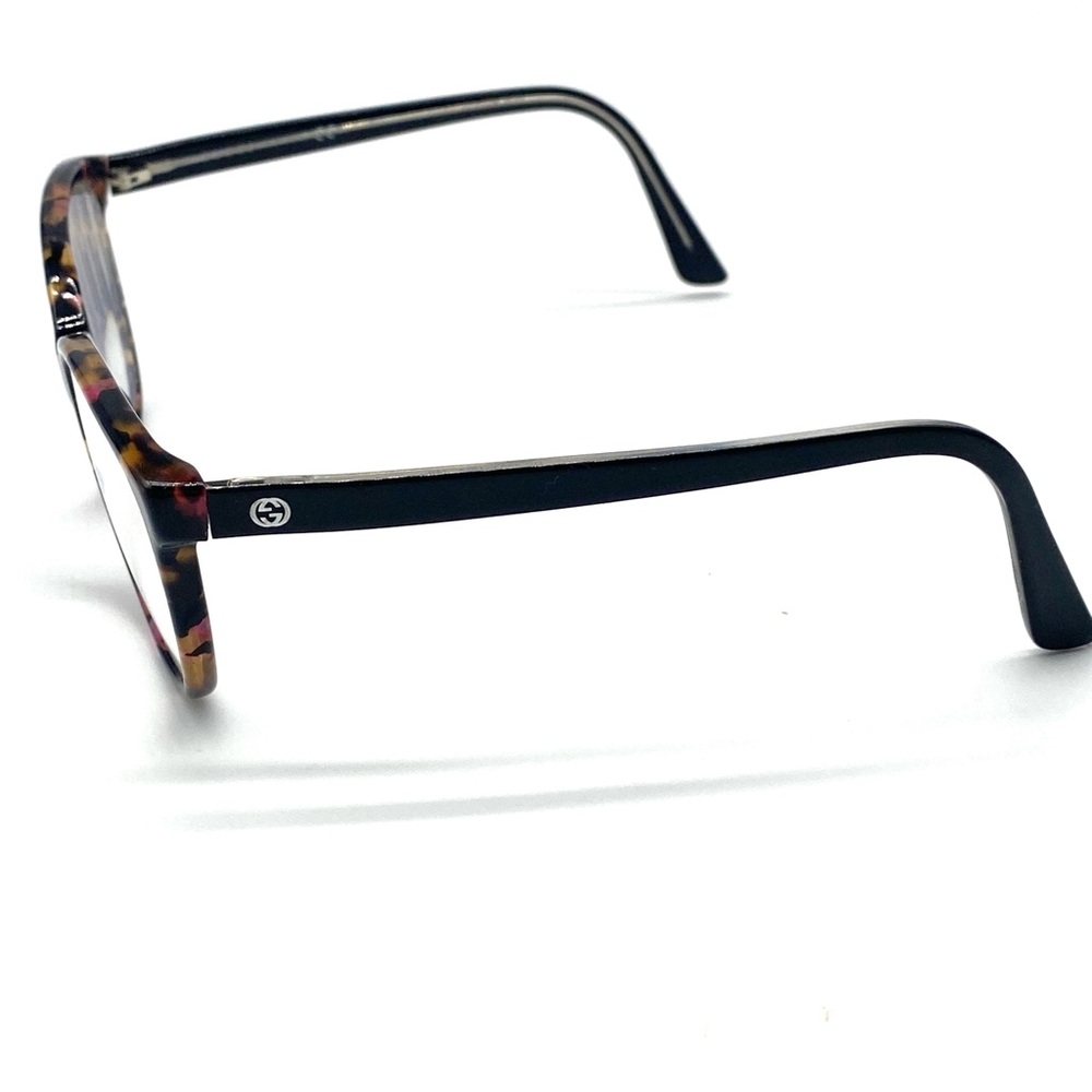 Gucci Logo Brown Rectangular Tortoise Prescriptio… - image 4